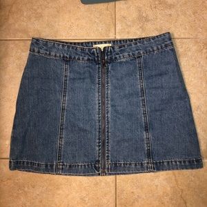 Altard state jean skirt